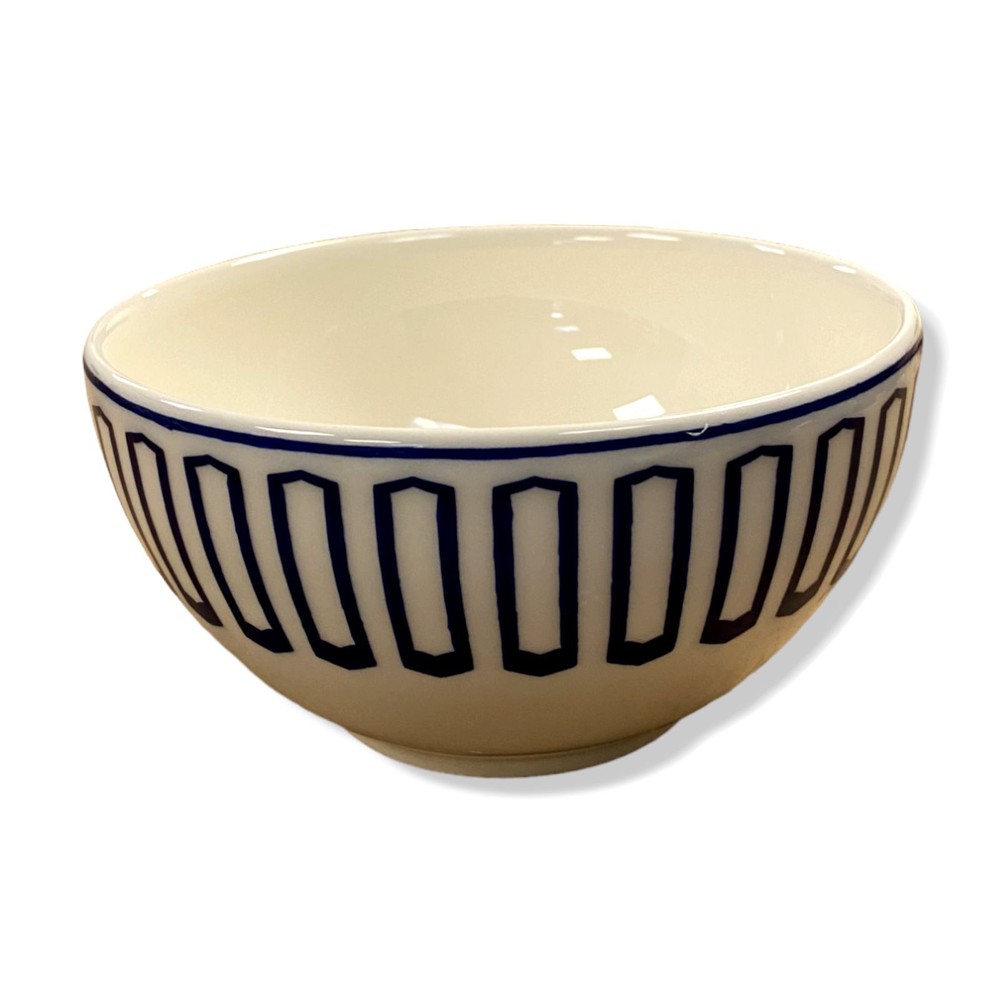 $220 Matceramica Blue Geometric Dinnerware 11-Piece Set