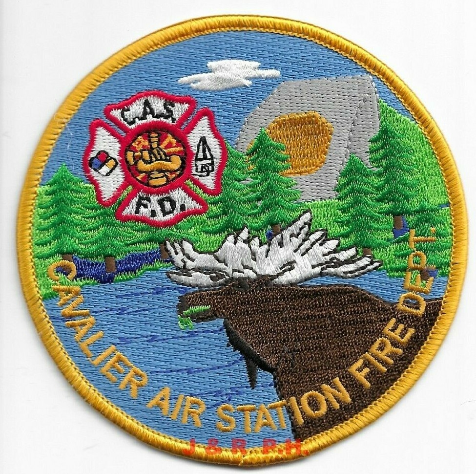 Cavalier Air Station, North Dakota (4" round size) fire patch