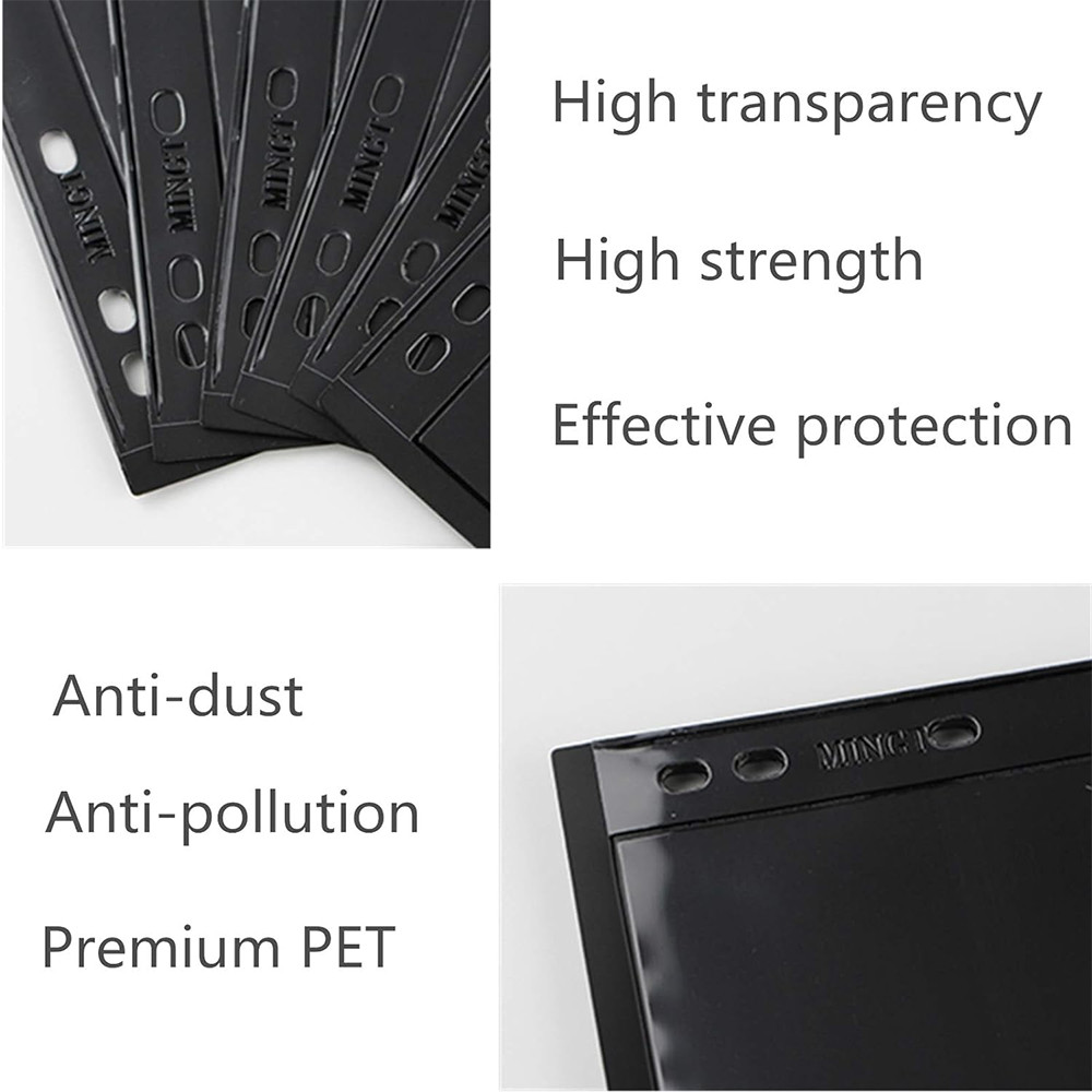 10Pcs Stamp Pages Coin Collectors 2 Lines Stamp Photo Book Album