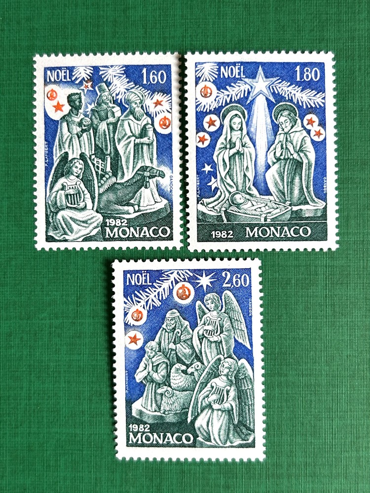 Monaco - 1982 - Christmas - MNH**