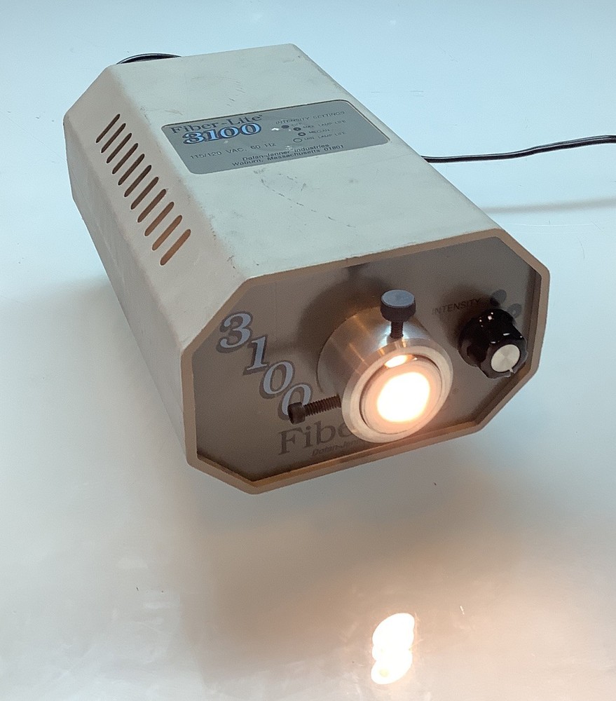 Fiber-Lite 3100 Illuminator Light Source with Power Adapter