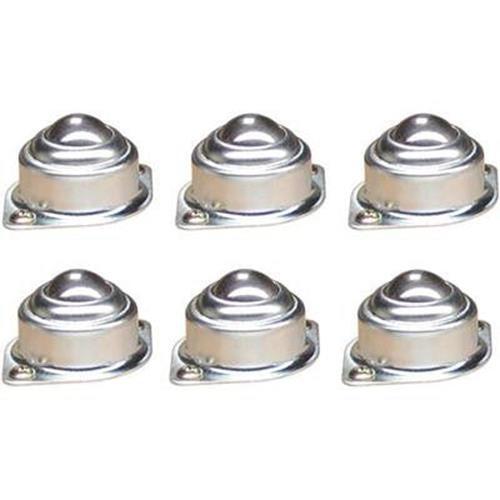 6 Pack of Material Handling Transfer Roller Balls Work Support