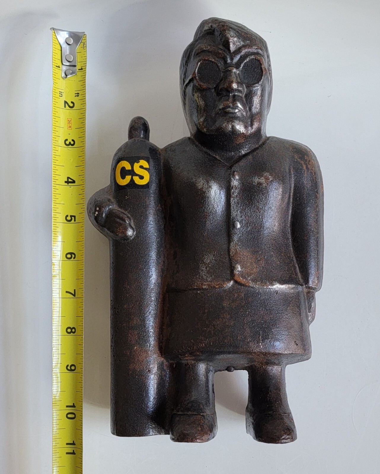 JANET RENO Cast Iron Bank WACO Siege ©1995 The Not Politically Correct Co RARE