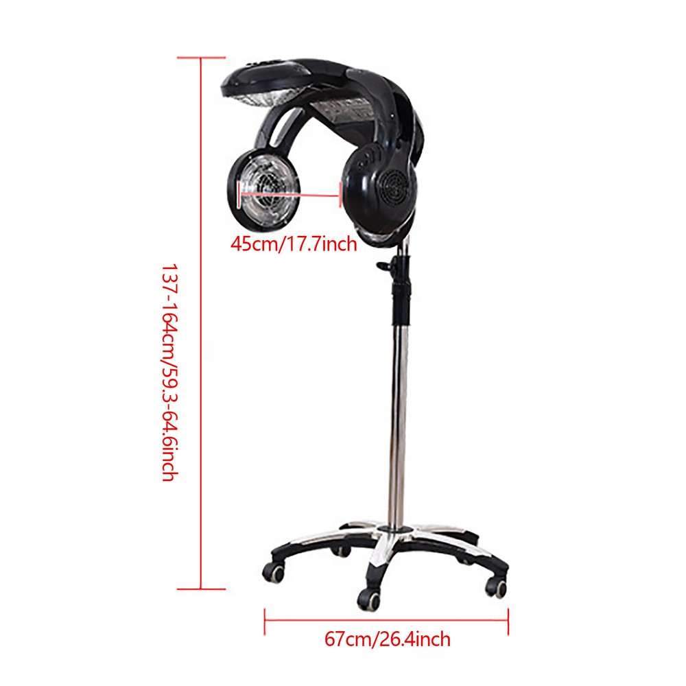 Salon Professional Perm Styling Accelerator Color Processor Standing Hair Dryer