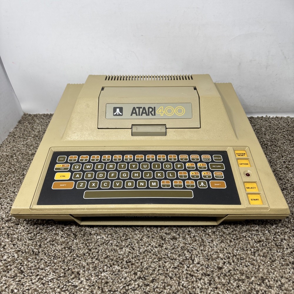 Atari 400 Vintage Computer With 48k RAM UPGRADE Computer Only Tested