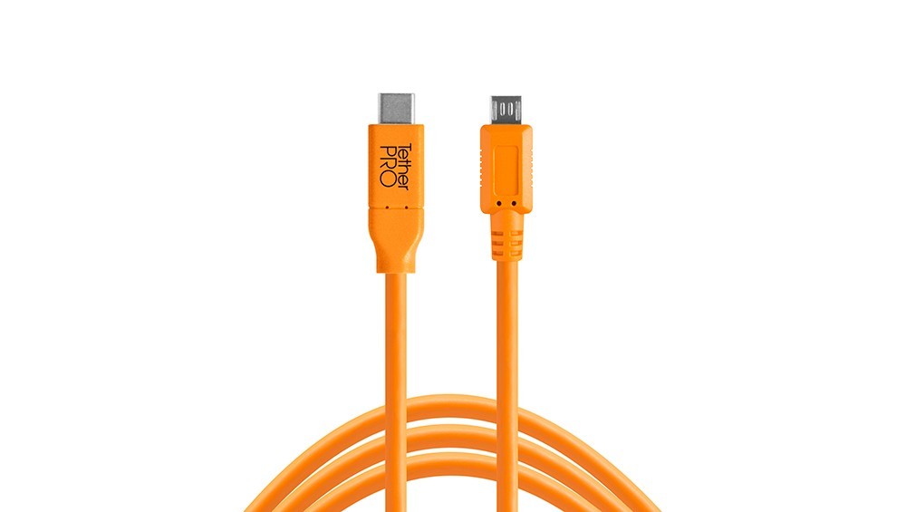 Tether Tools TetherPro USB-C to USB 2.0 Micro-B 5-Pin cable