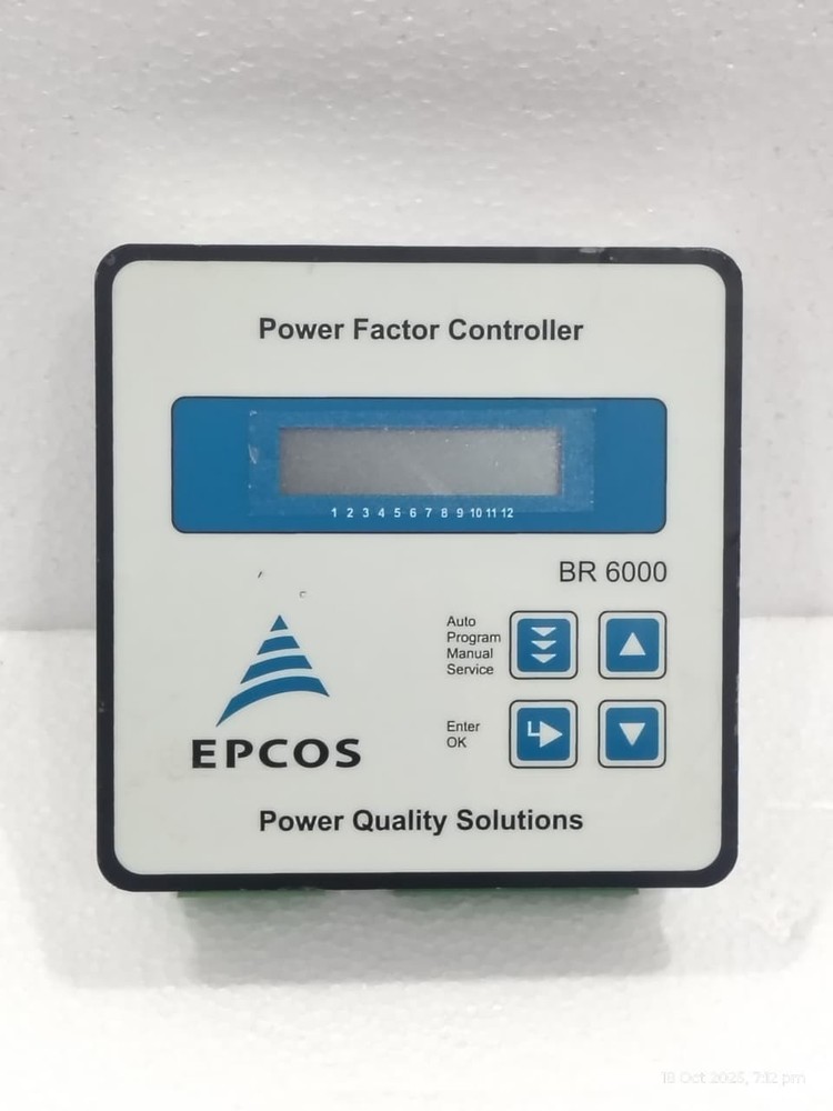 Epcos BR6000 Power Factor Controller BR6000-R06 V.5 230VAC 50/60Hz Free Shipping