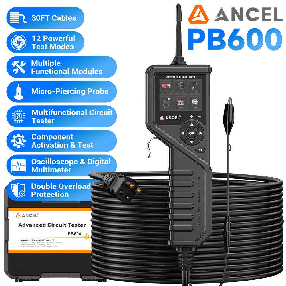 Circuit Probe Fuel Injector Tester Activate Component Oscilloscope Multimeter