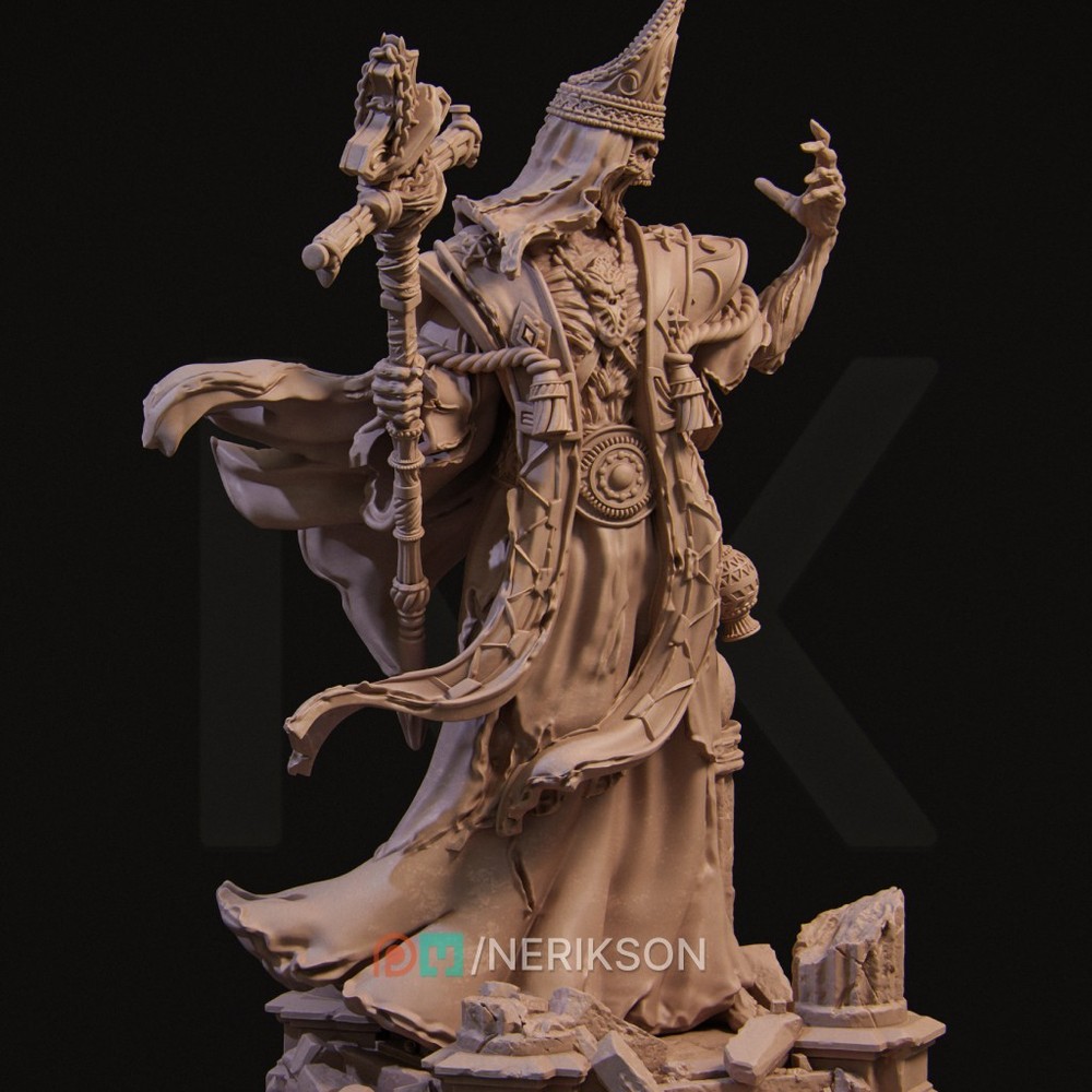 Undead Priest by Nerikson | Commission | Painted |