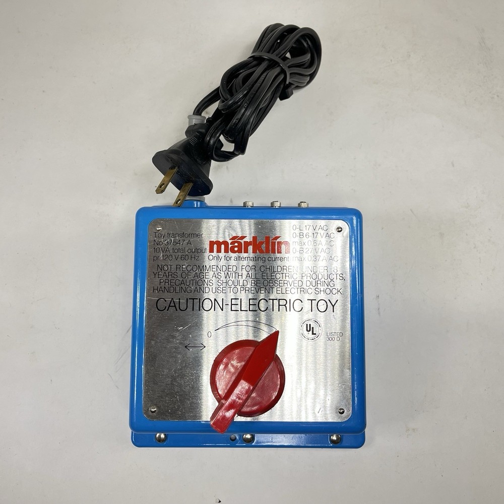 Marklin Alternating Current Transformer Tested Works 10VA Total Output
