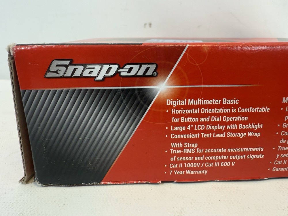 Snap-on EEDM504F Autoranging Digital Multimeter - FAST SHIPPING