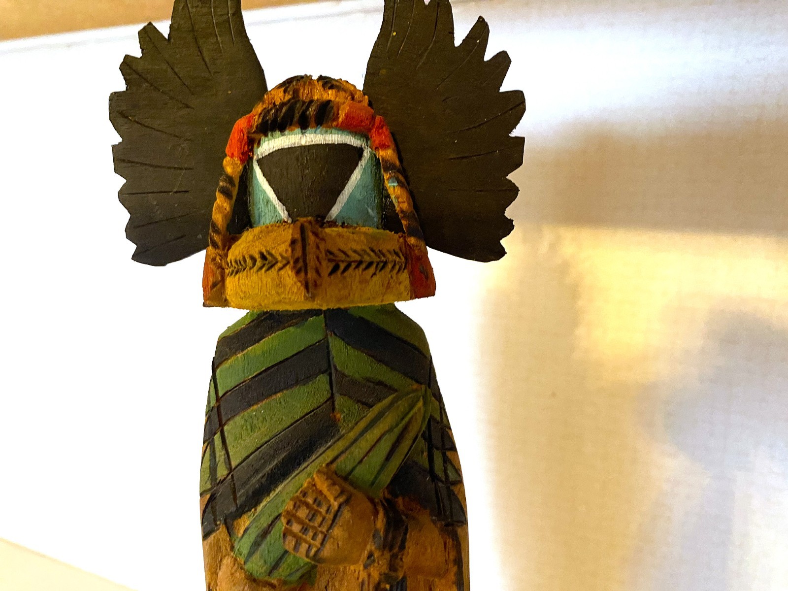 two hopi kachinas