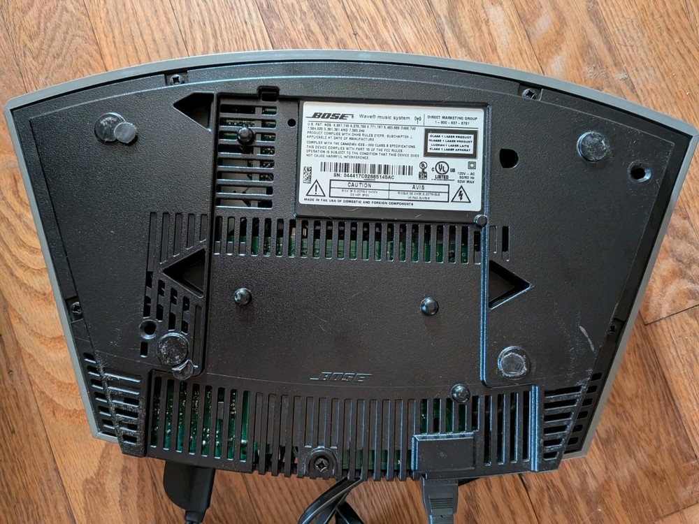 BOSE Wave Music System CD Player AM/FM Radio Multi CD Module New Remote Untested