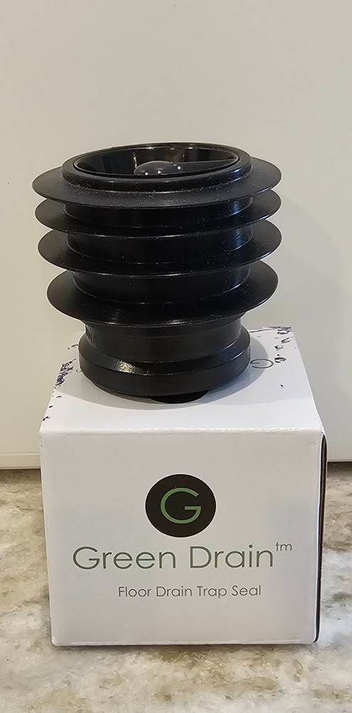 Green Drain 2" Floor Drain Trap Seal Device (GD2)