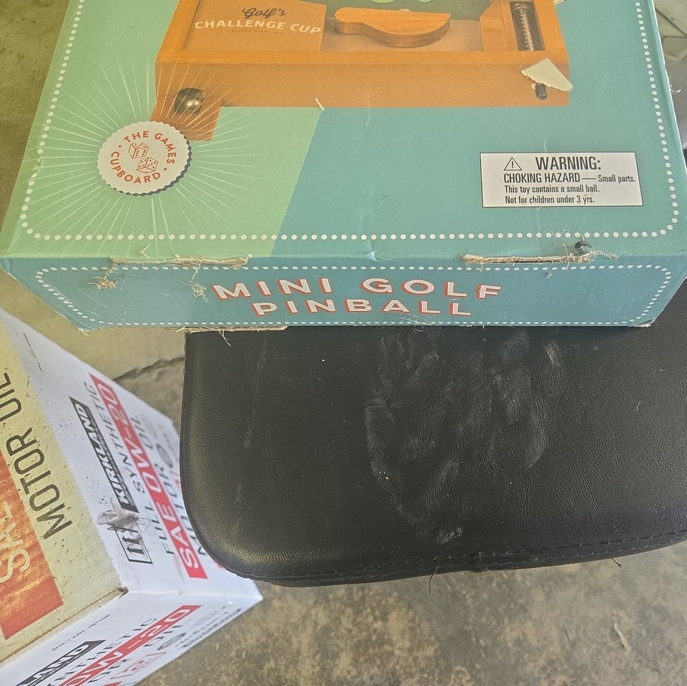 Mini Golf Pinball Challenge Cup/ Professor Puzzle/ Tabletop Game