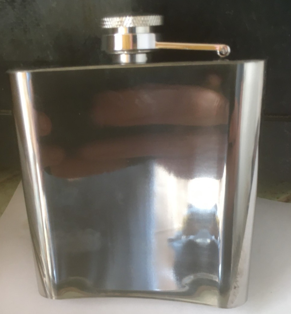 Russian Flask stainless steel 6oz