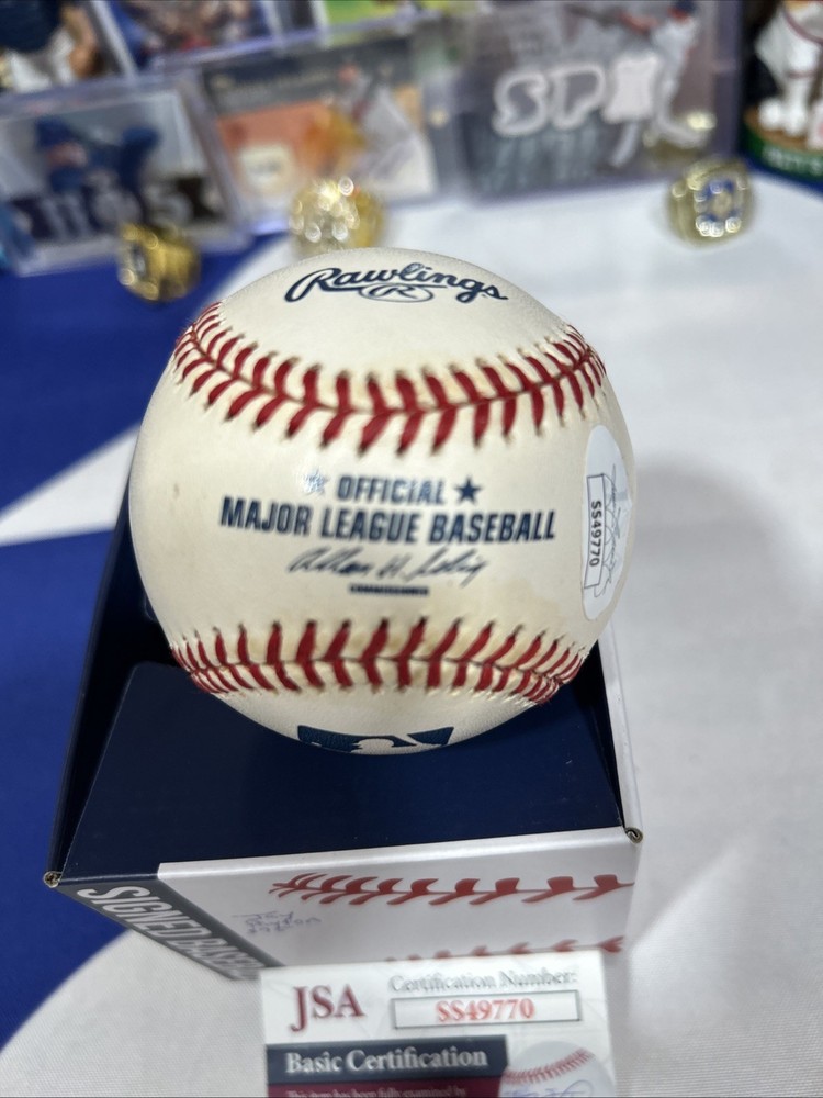 Jay Payton Autographed Baseball With JSA Certification