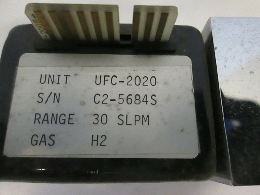 Unit UFC-2020, Mass Flow Controller MFC, H2, 30 SLPM, Used