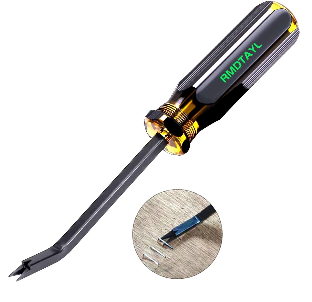 Heavy Duty Staple Remover Upholstery Tack Puller Tool for Nails Staples