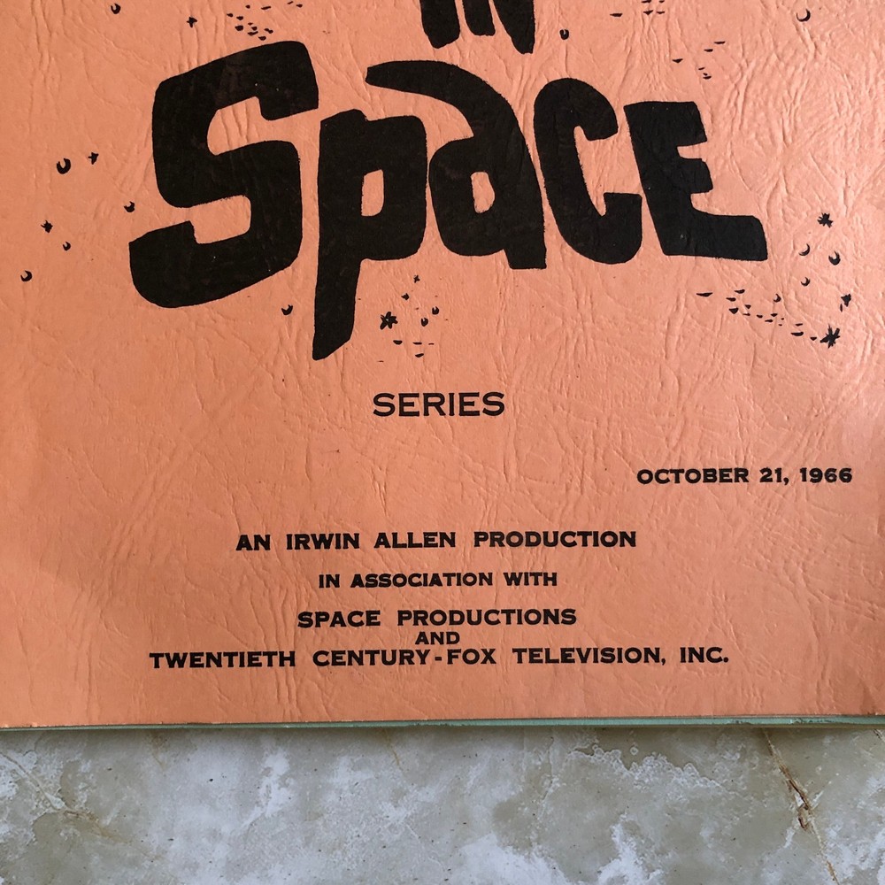 Lost in Space TV Show Original Screenplay Script 1966 "The Questing Beast"