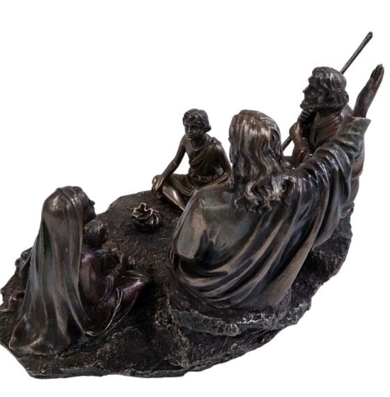 Lucente Sermon On The Mount Bronze Finish Statue