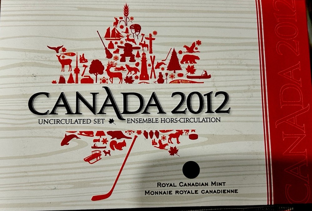 2012 Canada Uncirculated 7 Coins Set Original Mint Pack Limited Numbered Edition