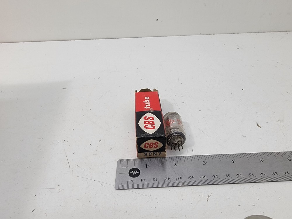 VINTAGE VACUUM ELECTRON TUBE CBS 8CN7