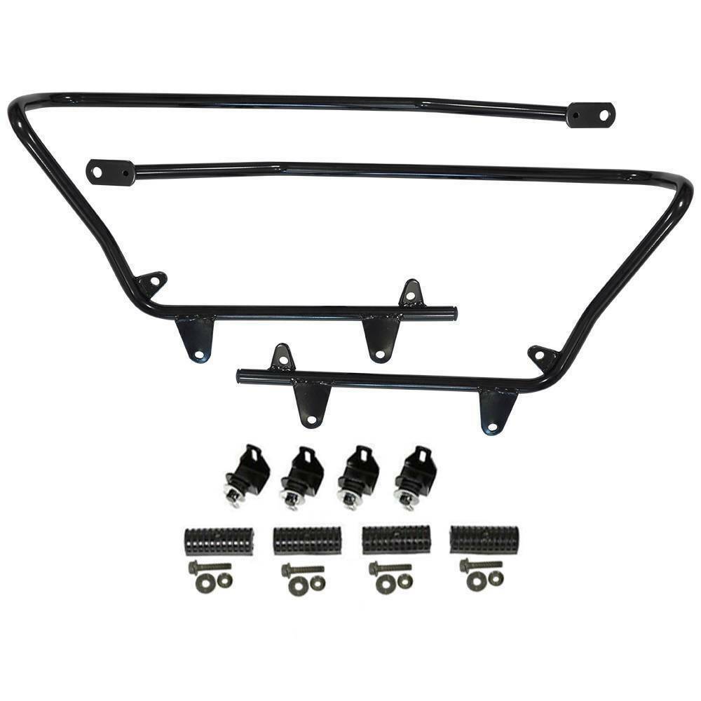 Saddlebag Conversion Brackets Mounts for Harley Davidson Softail w/ Hardware