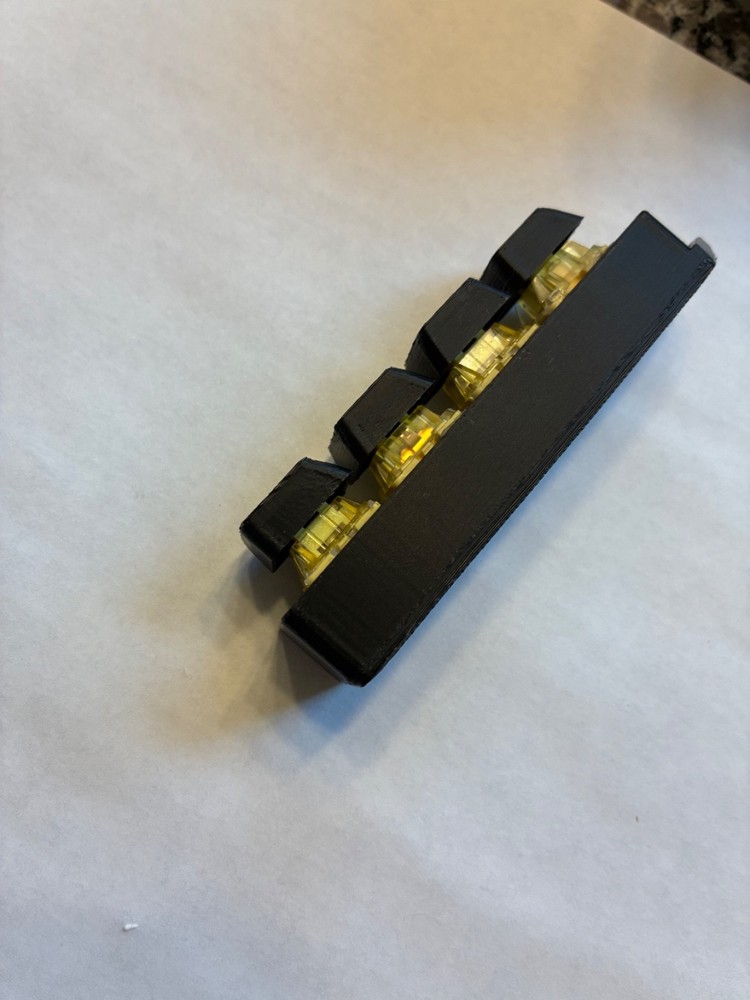 Fidget  mini keyboard  creamy version