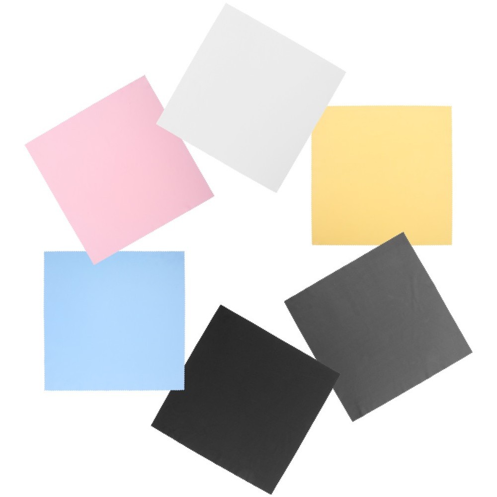 6pcs Oversized Microfiber Cleaning Cloths 30 X 30 Cm Reusable Multi-Purpose