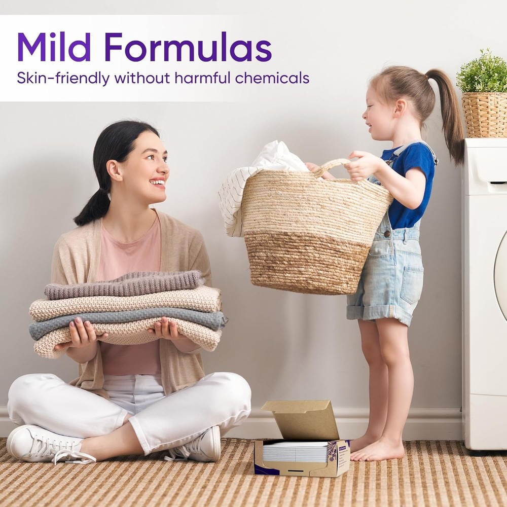 laundry detergent sheets 【Package Conetent】The laundry soap sheets detergent