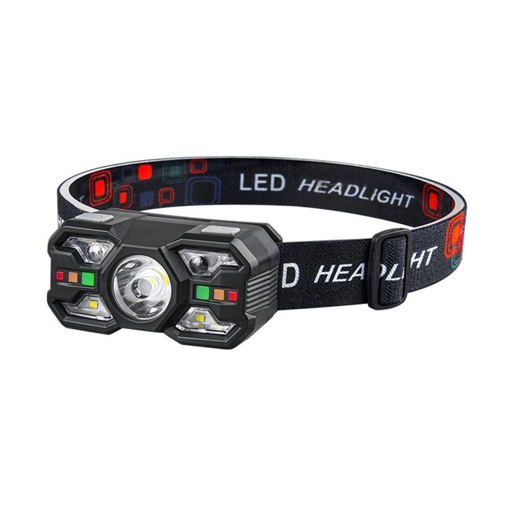 Rechargeable Headlamp Super Bright LED Head Light Forehead Flashlight Outdoor