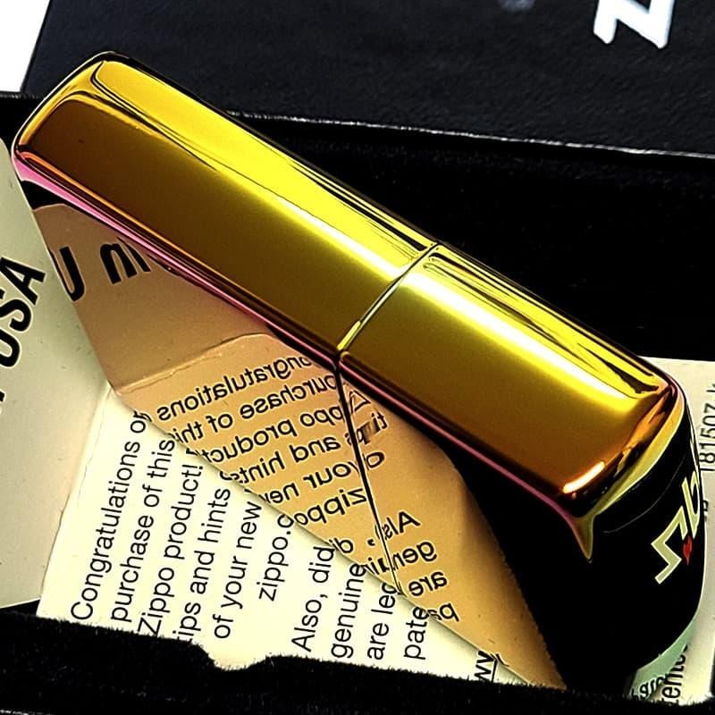 Zippo Aurora Titanium Coated Etched Engraving Regular Lighter