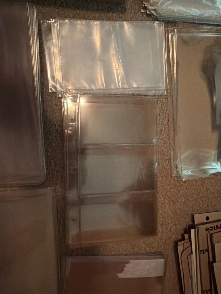 Clear Protective Sheets For Stamp Organization