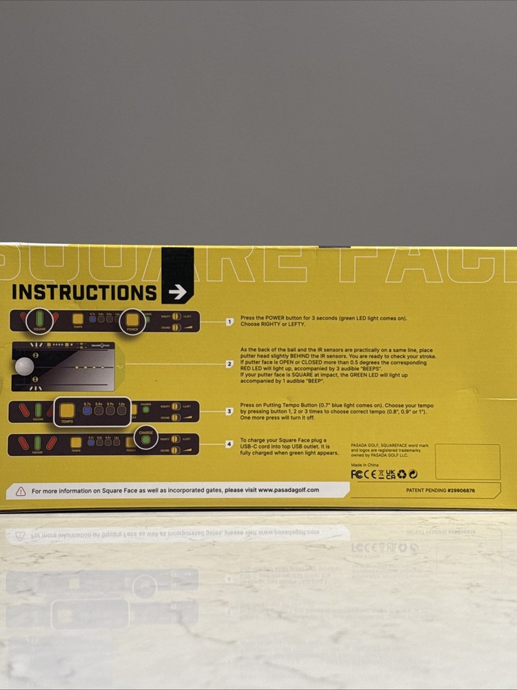 Putting Mirror & Alignment Guide with Metronome for Mastering Stroke Timing