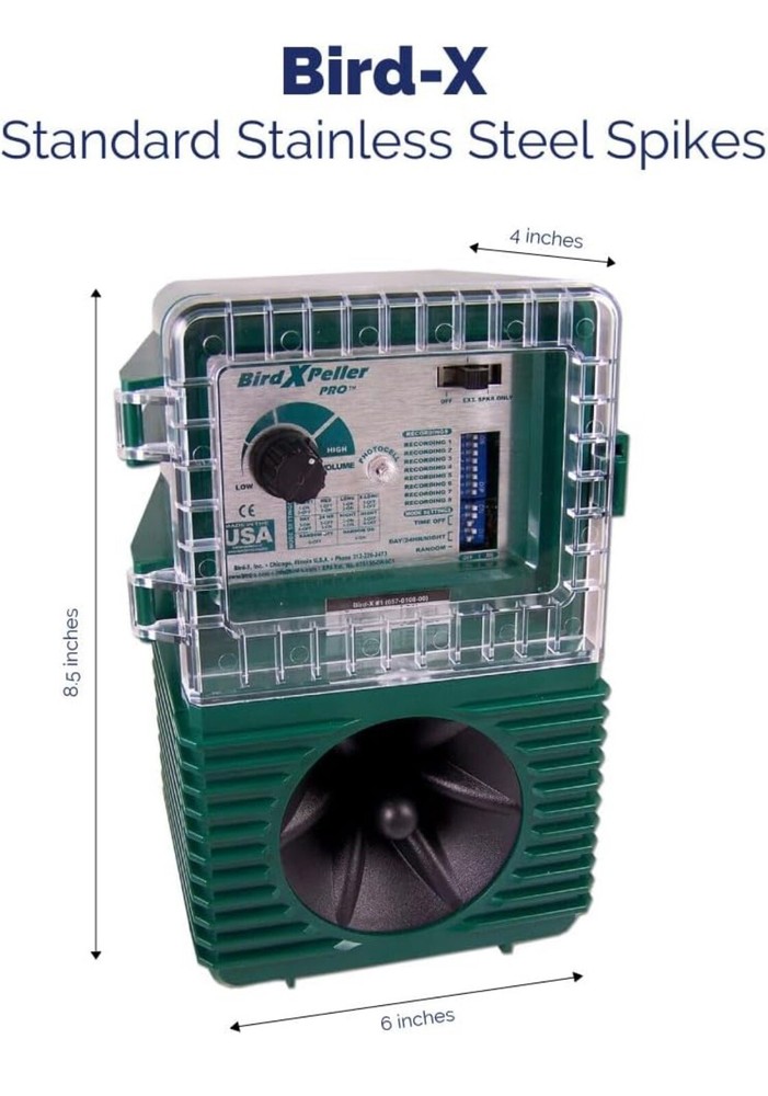 **READ** Bird-X BXP-PRO WP Electronic Chaser, Green