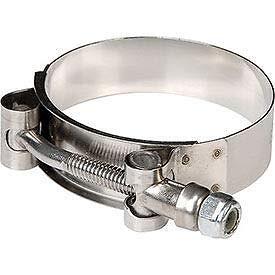 Apache 43082012 (UT 231) 2-5/16" 2-5/8" Stainless Steel Ultra T-Bolt Clamp