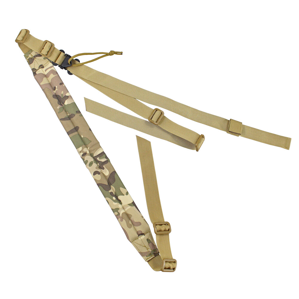 Heavy Duty 2 Point Sling Strap Nylon with Shoulder Pad Tactical Adjustable