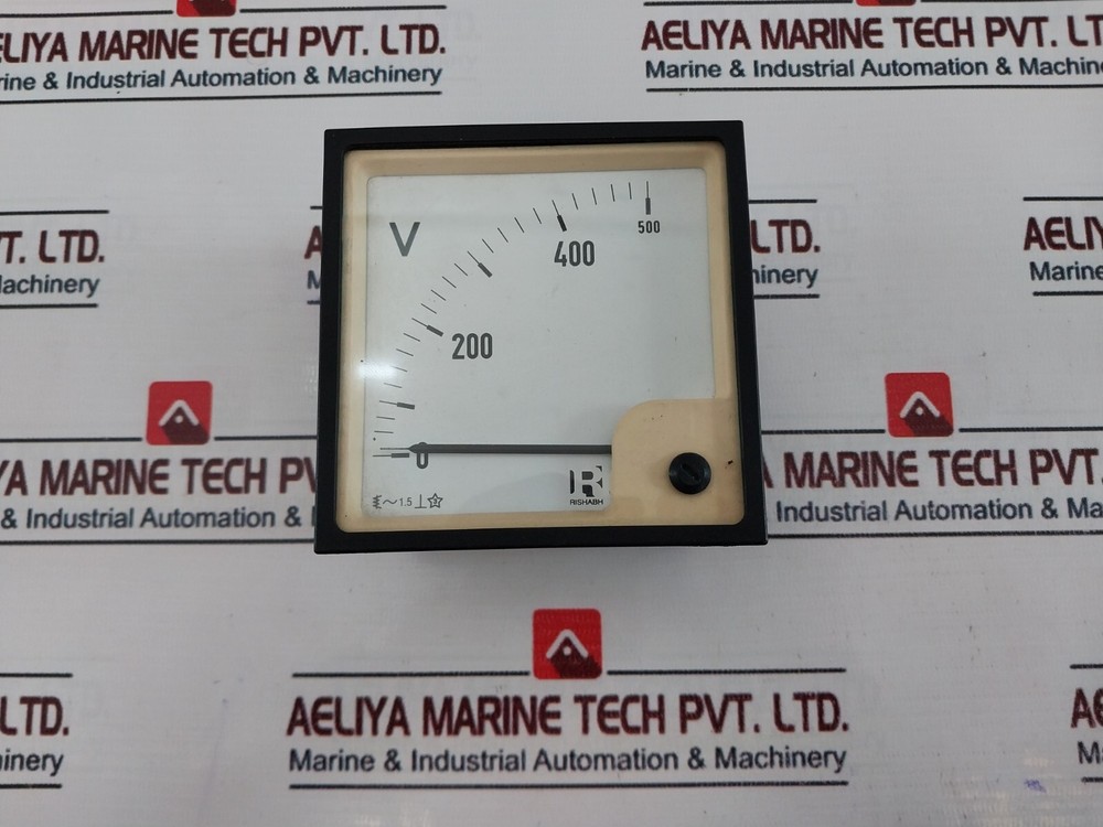 Rishabh 0-500V Analog Voltmeter