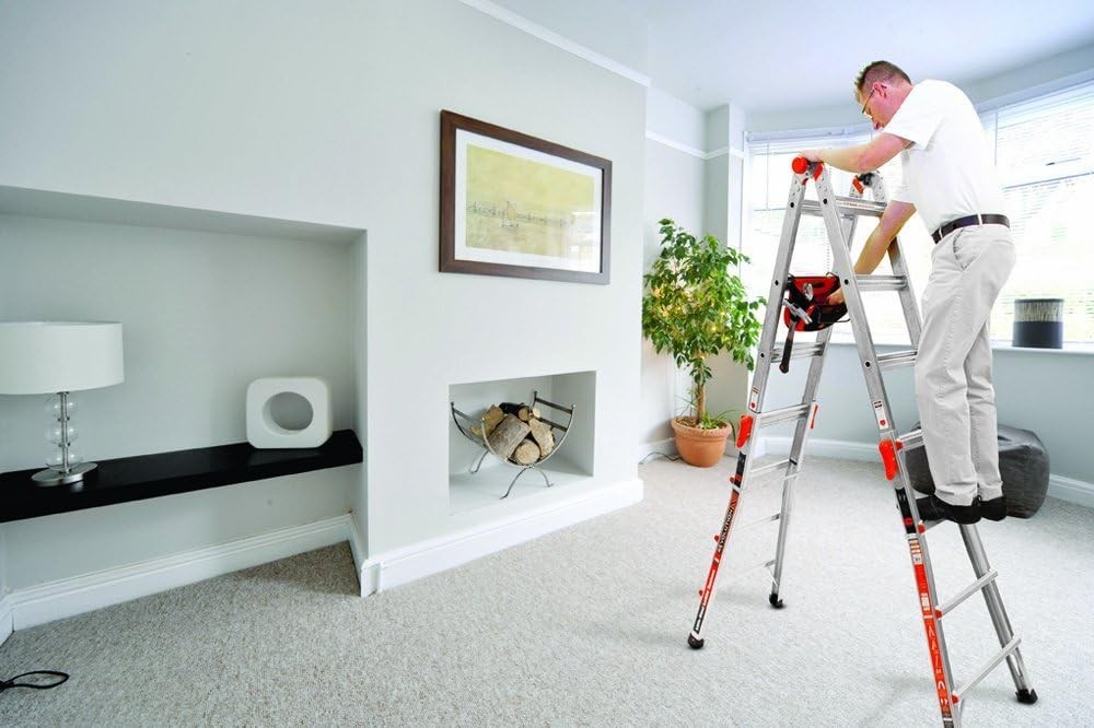 Lightweight Tool Storage Pouch for Multi-Position Ladders - Silver Elegance