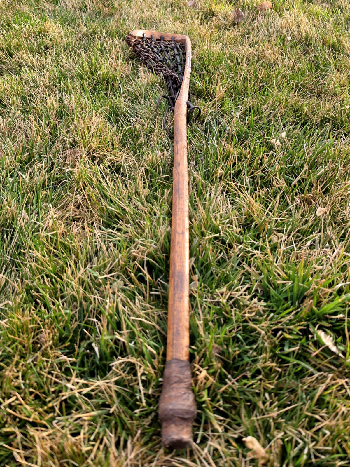 Handmade Vintage Lacrosse Stick Native American
