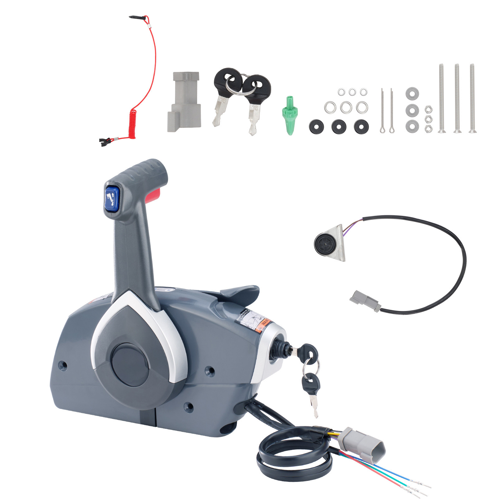 Outboard Remote Control Box Side-Mounted for Evinrude Johnson 5006180