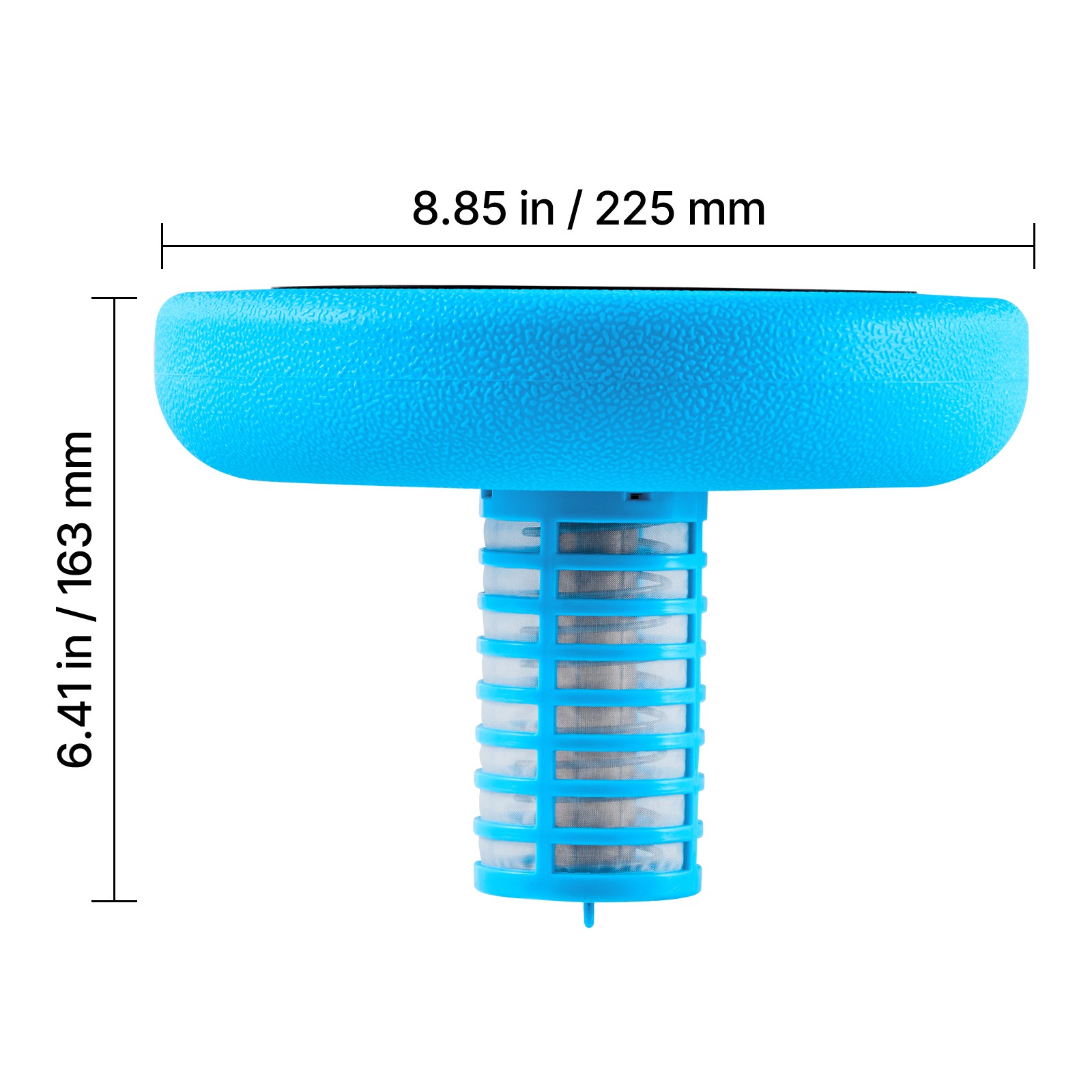 Uimoso Solar Pool Ionizer with Copper Anode for Pools Up to 45000 Gallons, Blue