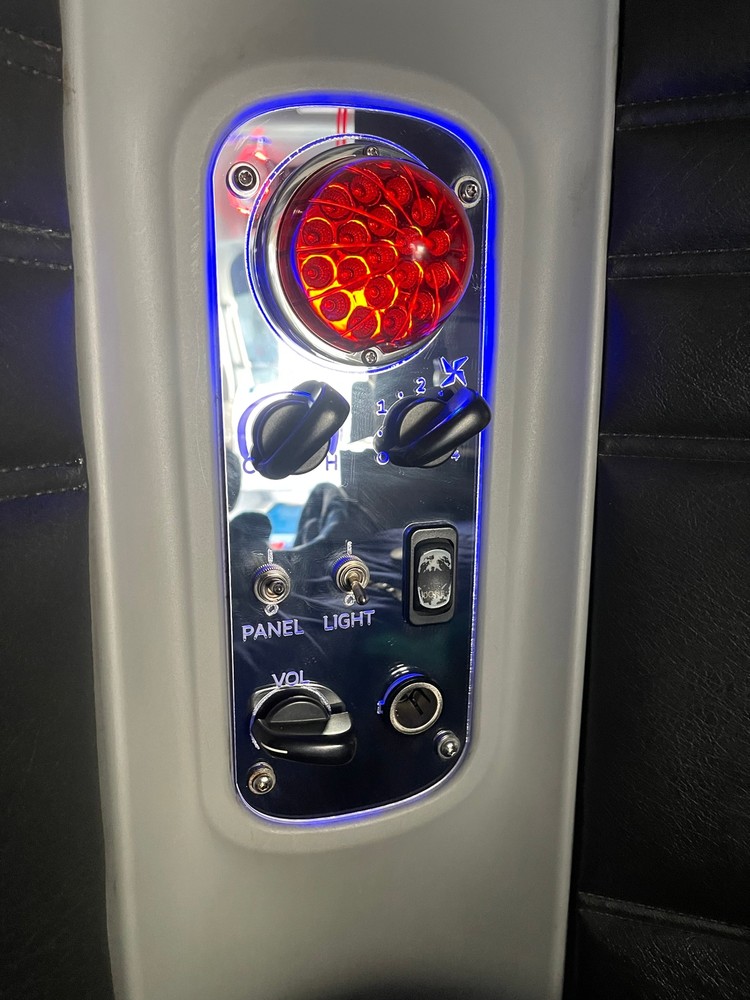  Columbia Sleeper AC Control Panel Exact Replacement Amber Led Lights Color  