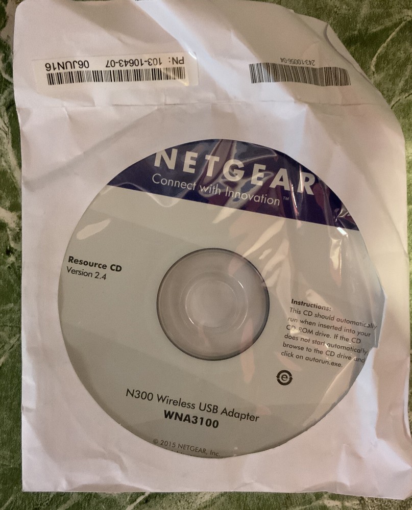 🌍 NetGear Only Desktop Dock And CD,No Box ‼️