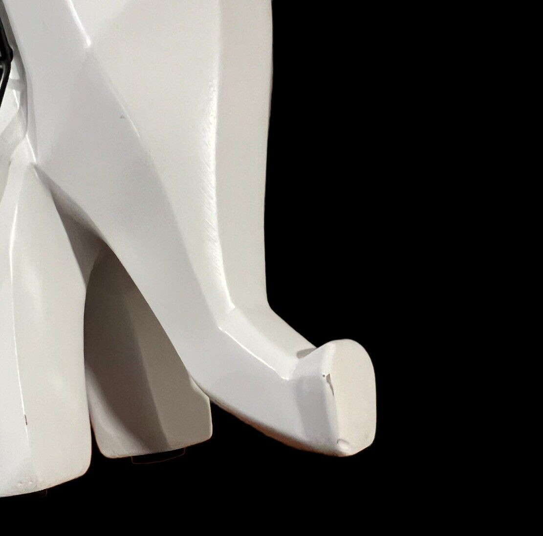 Elephant Ceramic Angular Geometric Ear Body Pattern Modernist Style