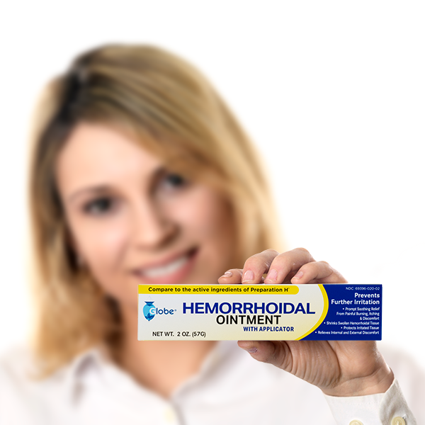 Hemorrhoidal Ointment 2 oz (Compare to PREPARATION H) - 3 pack