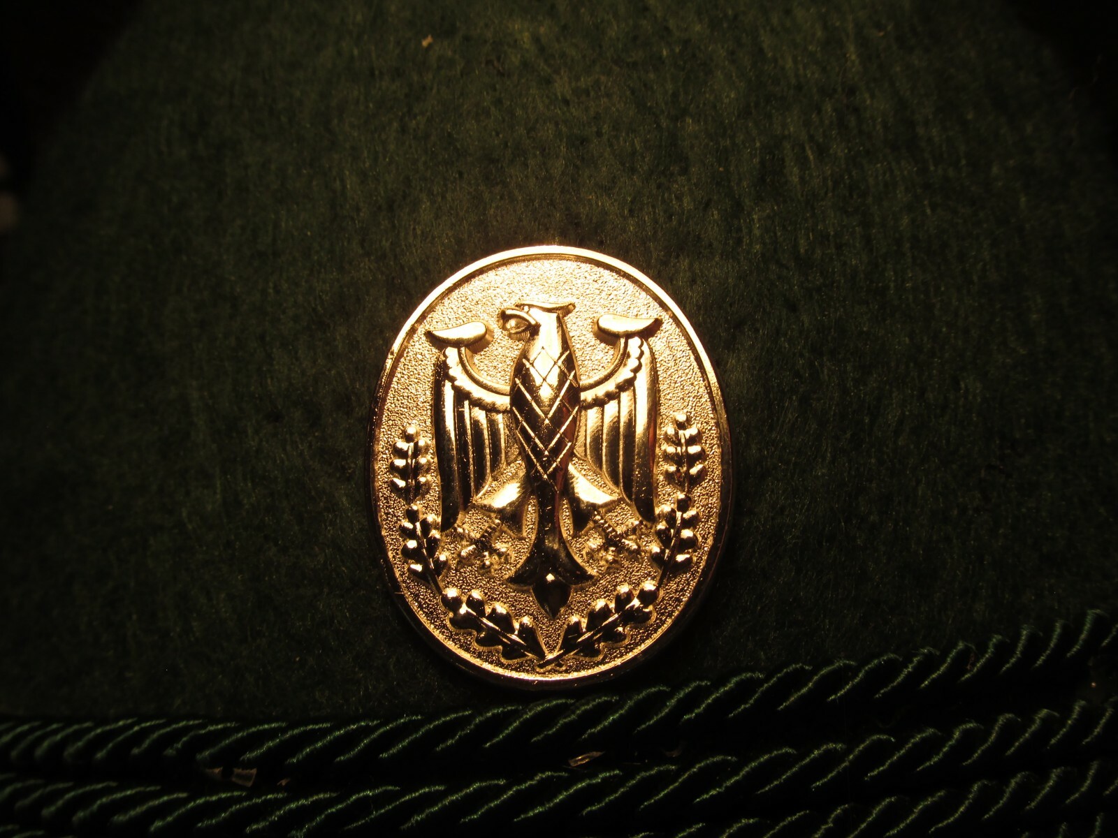 German Eagle Silver Military/Oktoberfest Hat Pin (Shiny)