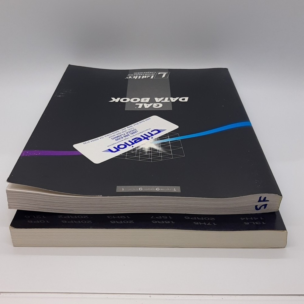 Lattice Semiconductor General Array Logic GAL Data Book 1991 & GAL Handbook 1986