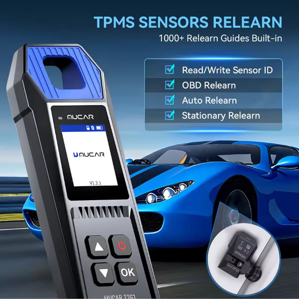 THINKSCAN 689BT+T261 TPMS Tool Free Update Bidirectional OBD2 Scanner ECU Coding